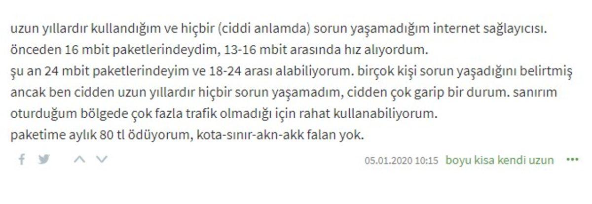 Millenicom İnternet Kullanıcılarından Gelen Yorumlar