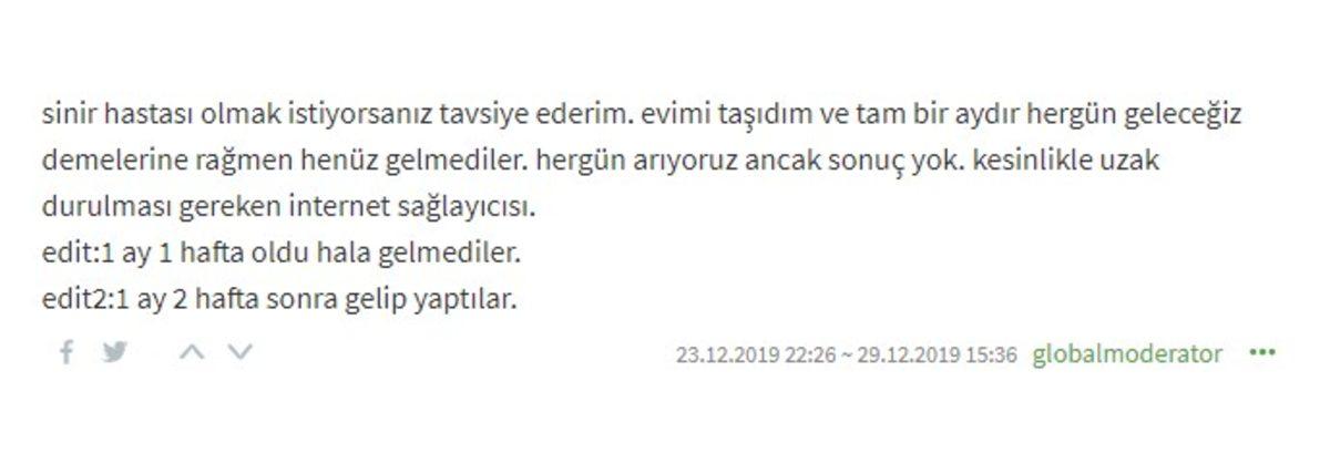 Millenicom İnternet Kullanıcılarından Gelen Yorumlar