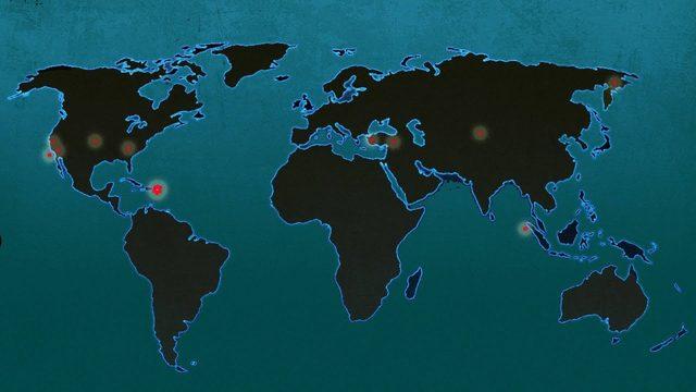 Son İki Günde Tüm Dünyada Gerçekleşen Depremleri Gösteren Ürkütücü Video
