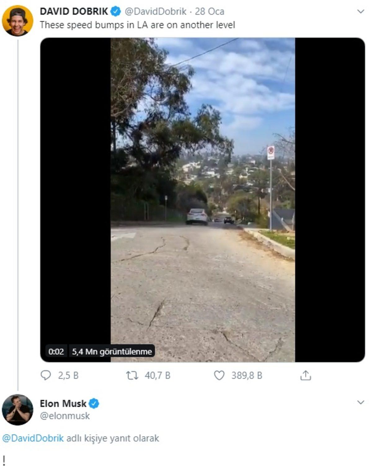 Bir YouTuber, Tesla Model X’i ile Gerçekten ’Uçtu’ (Video)