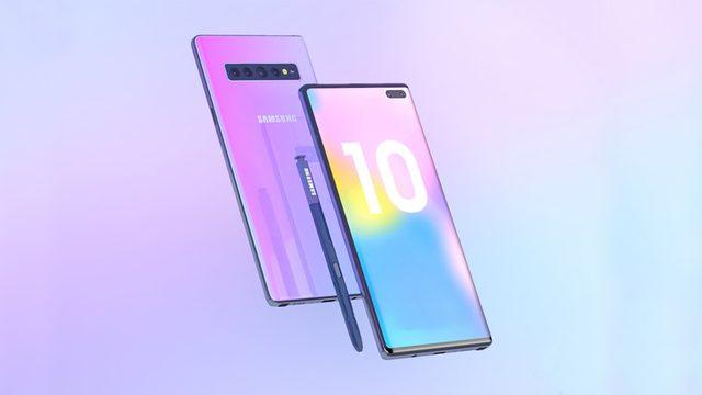 Bomba İddia: Samsung Galaxy Note10’da Fiziksel Tuş Bulunmayacak