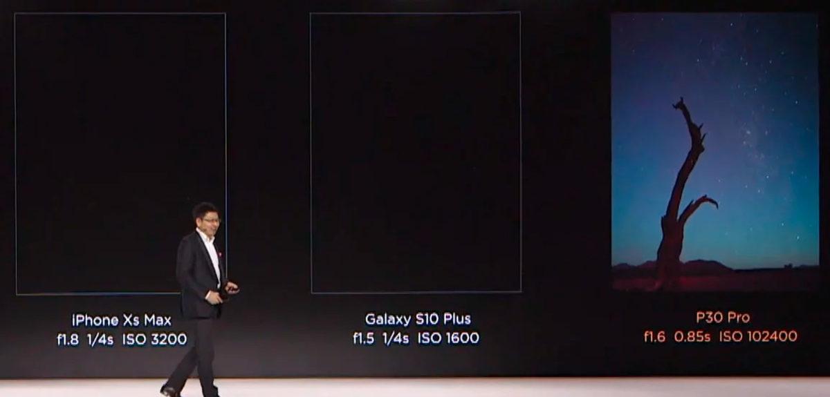 Huawei P30 Pro’nun Düşük Işıkta Olağanüstü Fotoğraflar Çekeceğini Kanıtlayan ISO Değeri