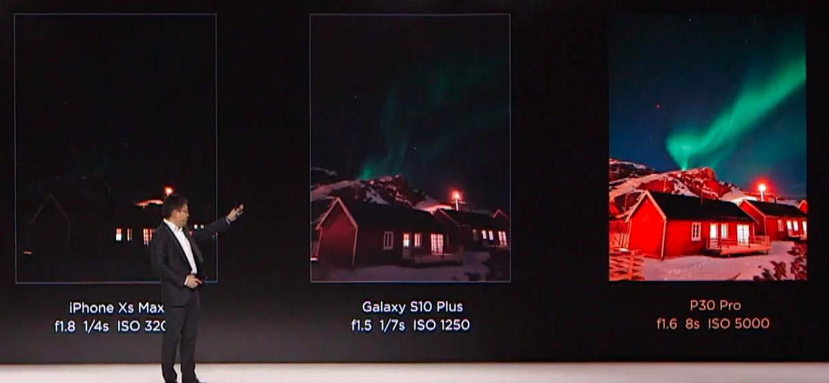 Huawei P30 Pro’nun Düşük Işıkta Olağanüstü Fotoğraflar Çekeceğini Kanıtlayan ISO Değeri