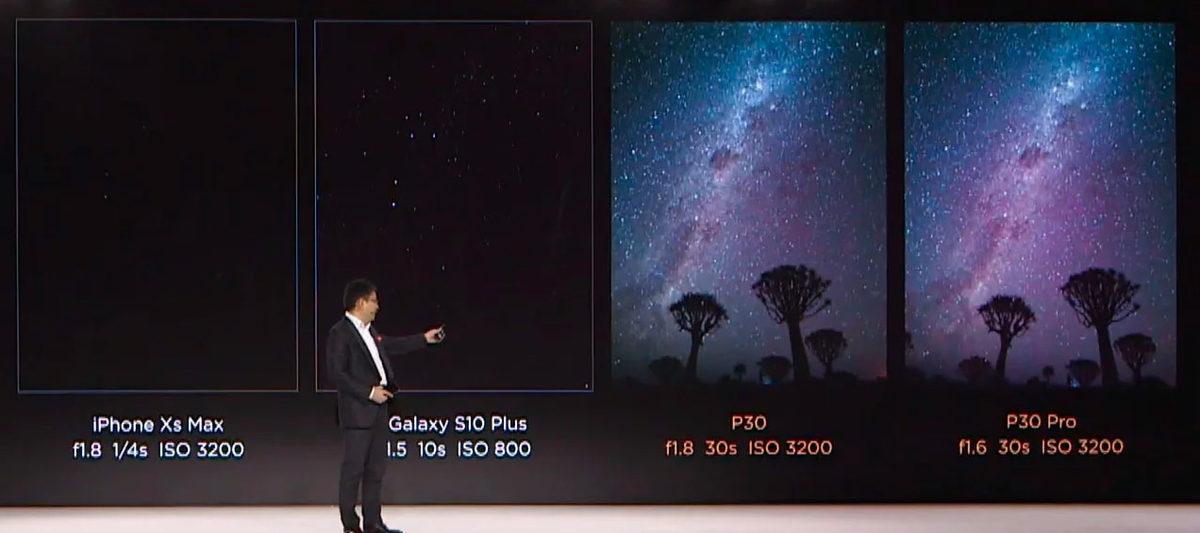 Huawei P30 Pro’nun Düşük Işıkta Olağanüstü Fotoğraflar Çekeceğini Kanıtlayan ISO Değeri