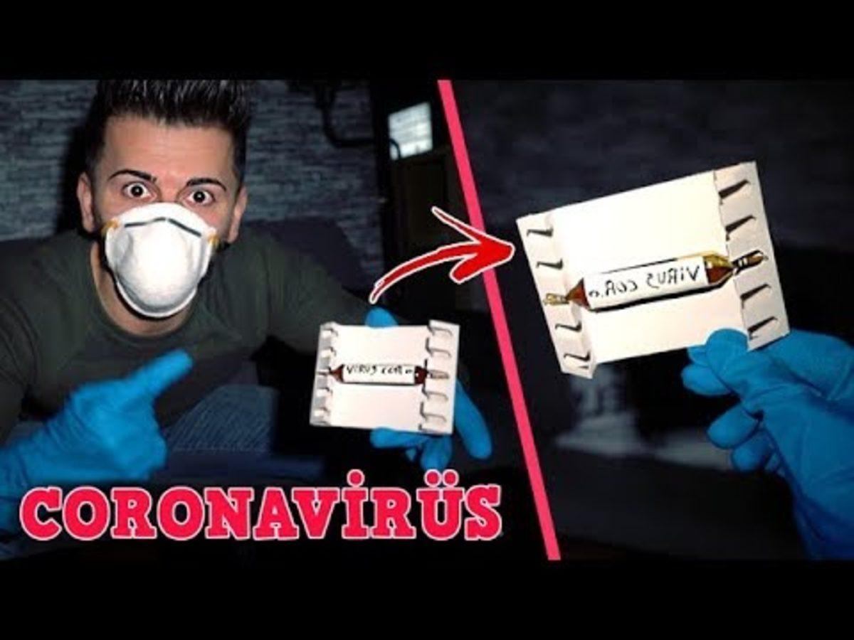 Türk YouTuber, Çin’den Getirttiğini İddia Ettiği Corona Virüsünü İçti