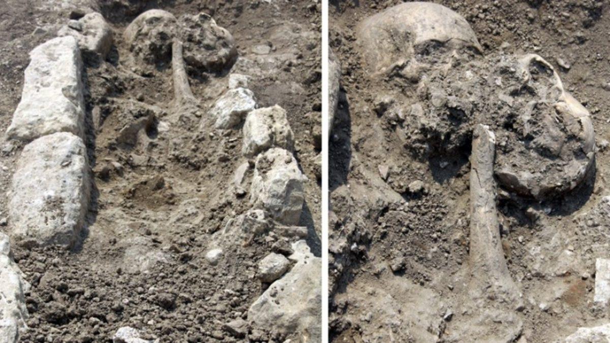 558 Yılındaki İstanbul Depreminde Ölen İki Kişi Birbirine Sarılmış Halde Bulundu