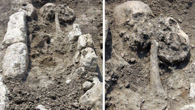 558 Yılındaki İstanbul Depreminde Ölen İki Kişi Birbirine Sarılmış Halde Bulundu