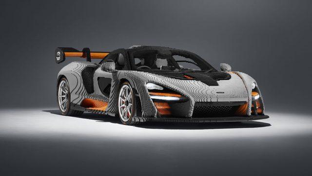 Lego’nun İnşa Ettiği McLaren Senna, Orijinalinden Daha Ağır