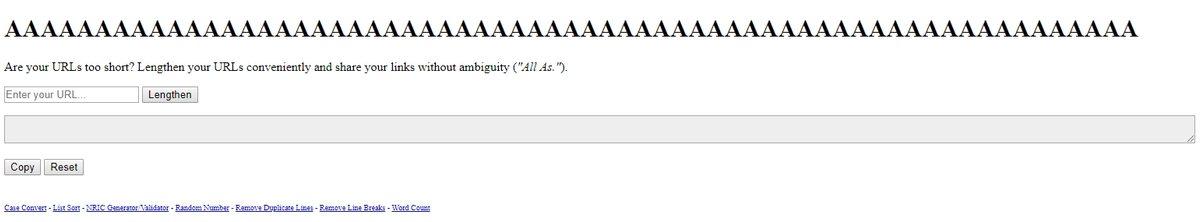 Keyfiniz Kaçacak: Dünyanın En Uzun URL Kısaltma Sitesi