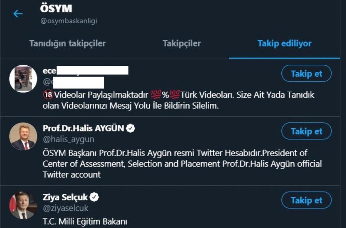 ÖSYM’den Pornografik Hesap Takibi Sonrasında İlk Açıklama Geldi