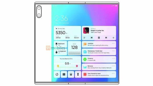 Xiaomi, Huawei Mate X’e Benzeyen Yeni Bir Katlanabilir Telefon Patenti Aldı