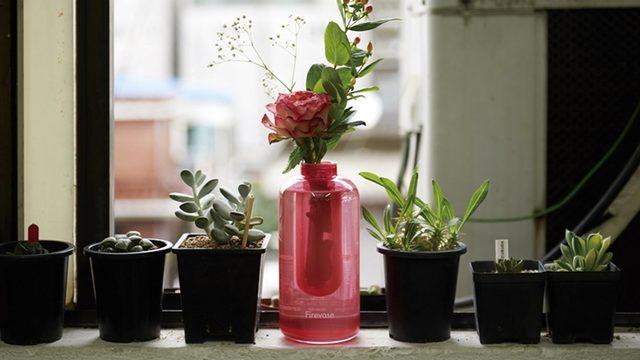 Samsung, Yangın Söndürücü Çiçek Vazosunu Tanıttı