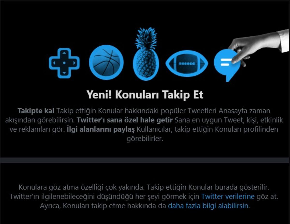 Twitter’ın Yeni Özelliği ’Konu Başlıkları’ Nasıl Çalışacak?