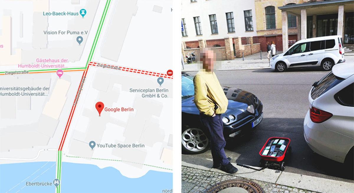 Bir Adam, 99 Farklı Telefon Kullanarak Google Haritalar’ı Kandırdı