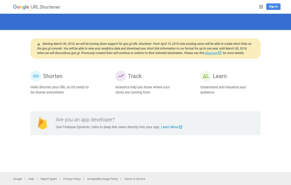 Hoşça Kal Reyiz: Google’ın Link Kısaltma Servisi goo.gl Hizmetlerini Resmen Durdurdu