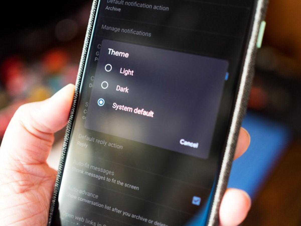Bazı Telefonlarda Gmail’in Karanlık Modu Kayboldu