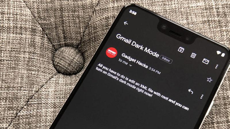 Bazı Telefonlarda Gmail’in Karanlık Modu Kayboldu