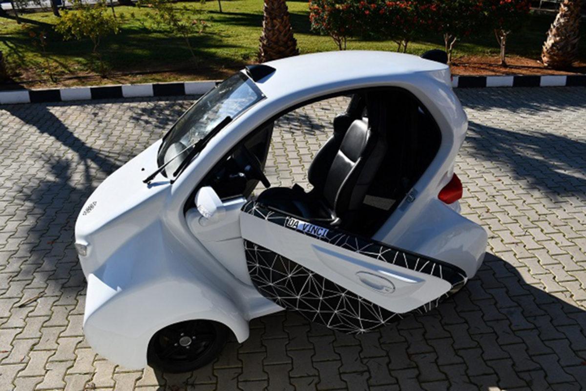 Yavru Vatan KKTC, Yerli Elektrikli Otomobili Da Vinci’yi Tanıttı