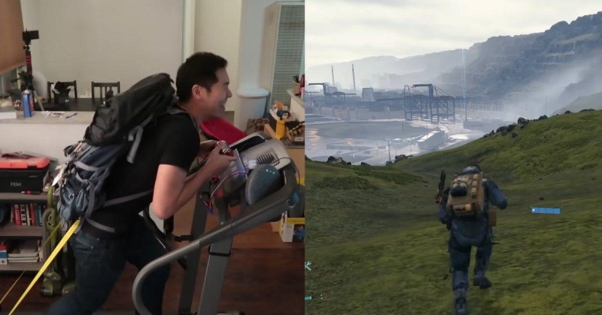 Bir YouTuber, Koşu Bandını Oyun Koluna Çevirerek Death Stranding Oynadı (Video)