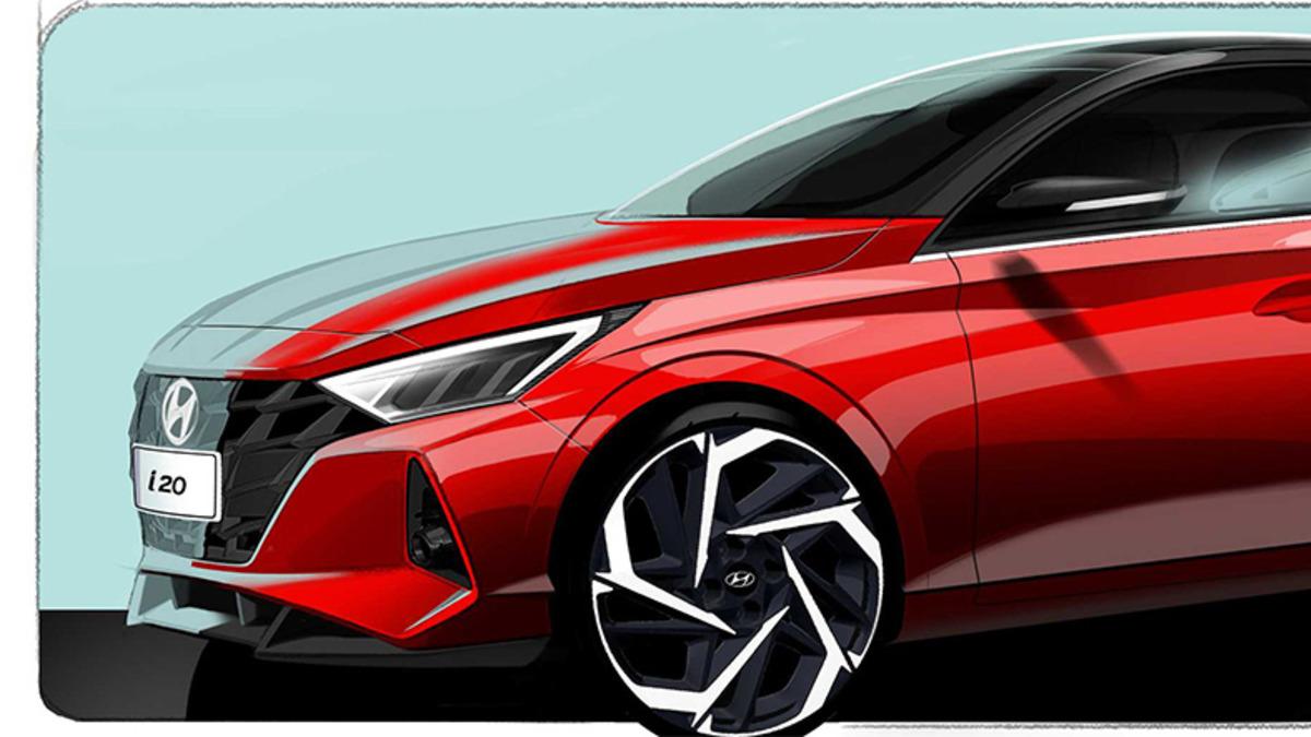 Hyundai, Yeni i20 Modelinin Çizim Görüntülerini Paylaştı