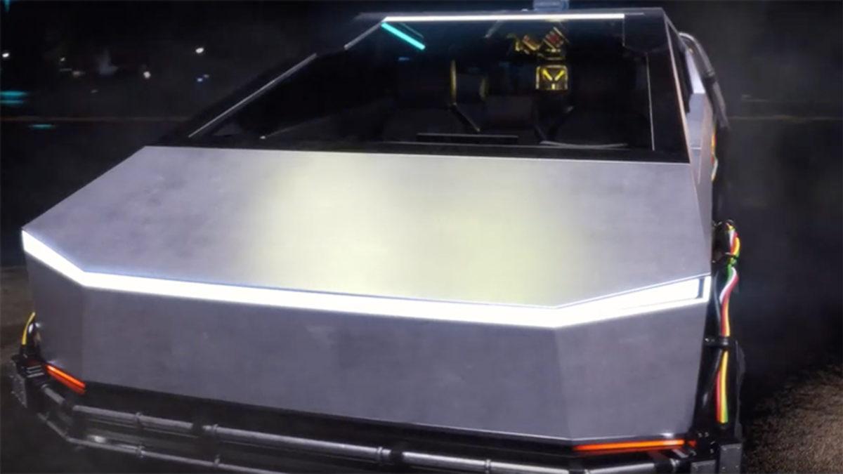 Tesla Cybertruck, Geleceğe Dönüş’ün Ünlü Sahnesinde Rol Aldı (Video)
