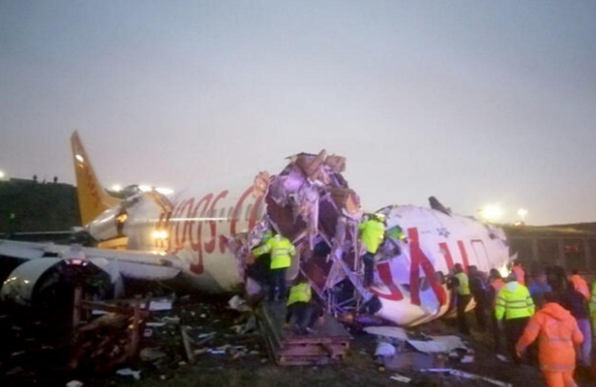 Sabiha Gökçen’deki Uçak Kazası ile İlgili Pegasus’tan Açıklama Geldi