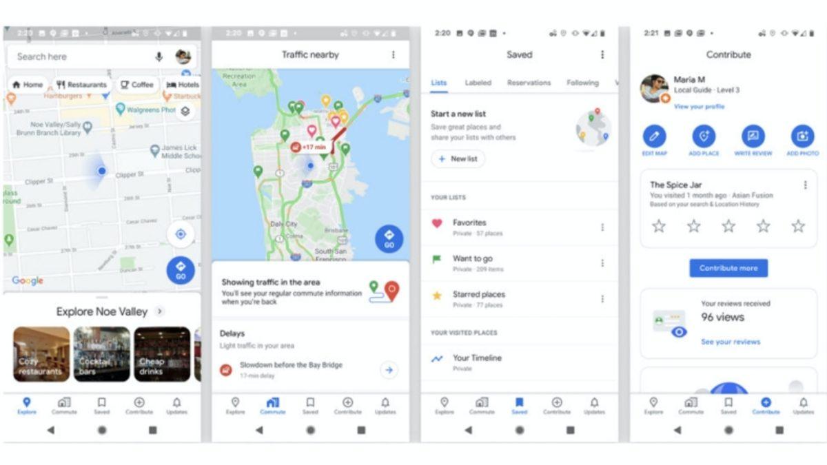 Google Haritalar, 15. Yıldönümü Şerefine Baştan Aşağı Yenilendi
