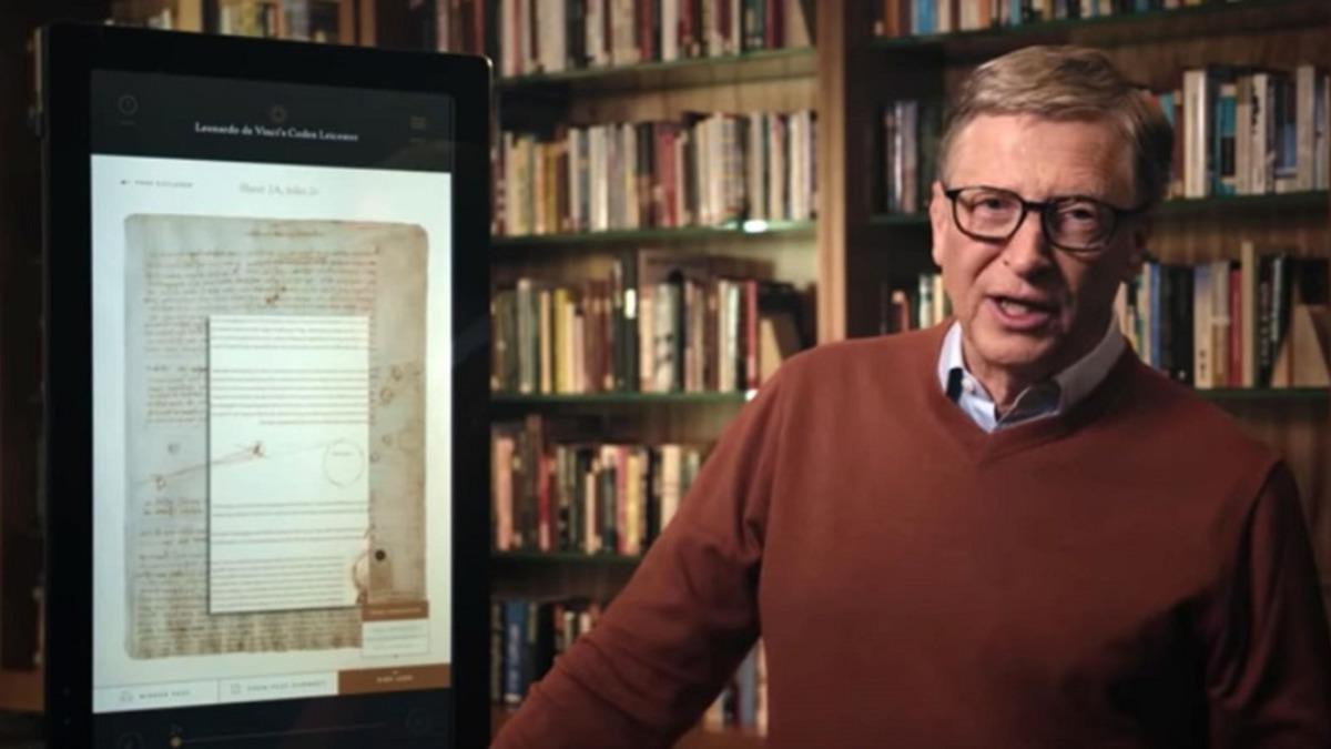 Bill Gates, 25 Yıl Önce Da Vinci’nin Bir Kitabını 30 Milyon Dolara Satın Alıp Windows Duvar Kağıdı Yaptı