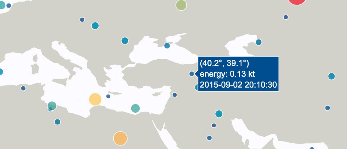 Son 30 Yıldır Dünya’ya Düşen Meteorları Gösteren NASA Haritası