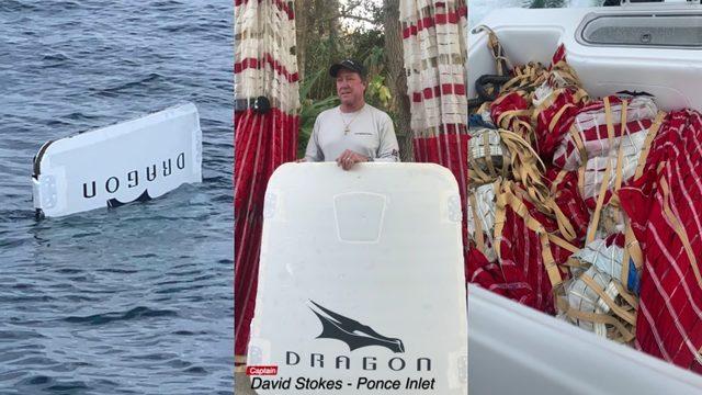 Bir Balıkçı, SpaceX’in Mars’a Göndereceği Crew Dragon’un Enkazını Buldu (Video)