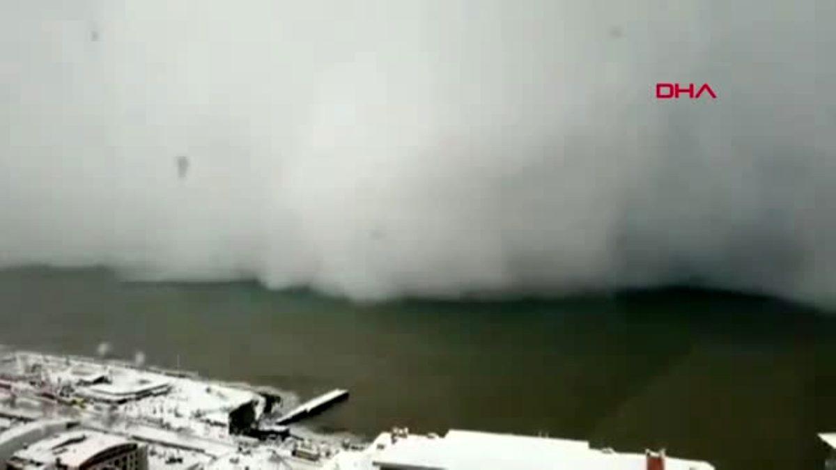 Artvin’i Vuran Kar Fırtınasının, Felaket Filmlerini Aratmayan Korkunç Görüntüsü (Video)