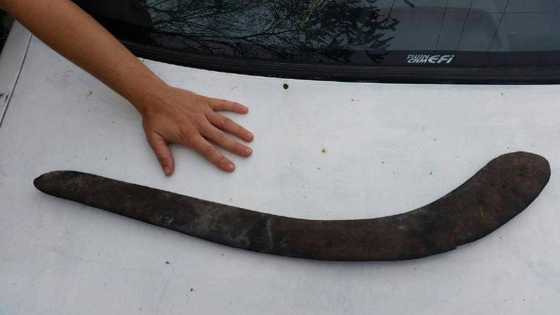 Avustralya’daki Orman Yangınları Özel Bir Bumerangın Ortaya Çıkmasını Sağladı