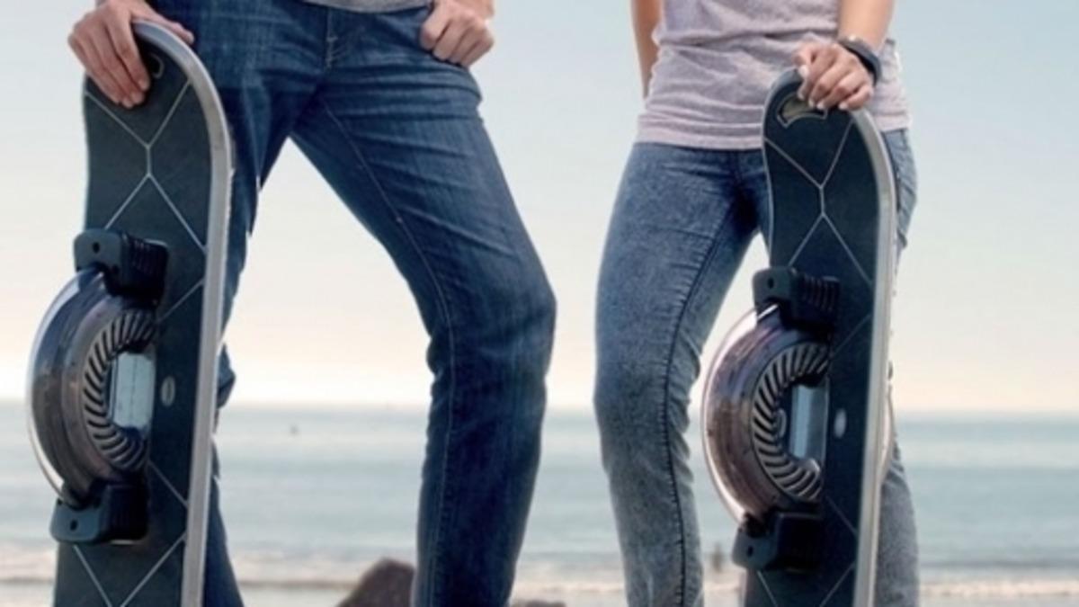 Tek Tekerlekli ve Motorlu Kaykay Üretildi!