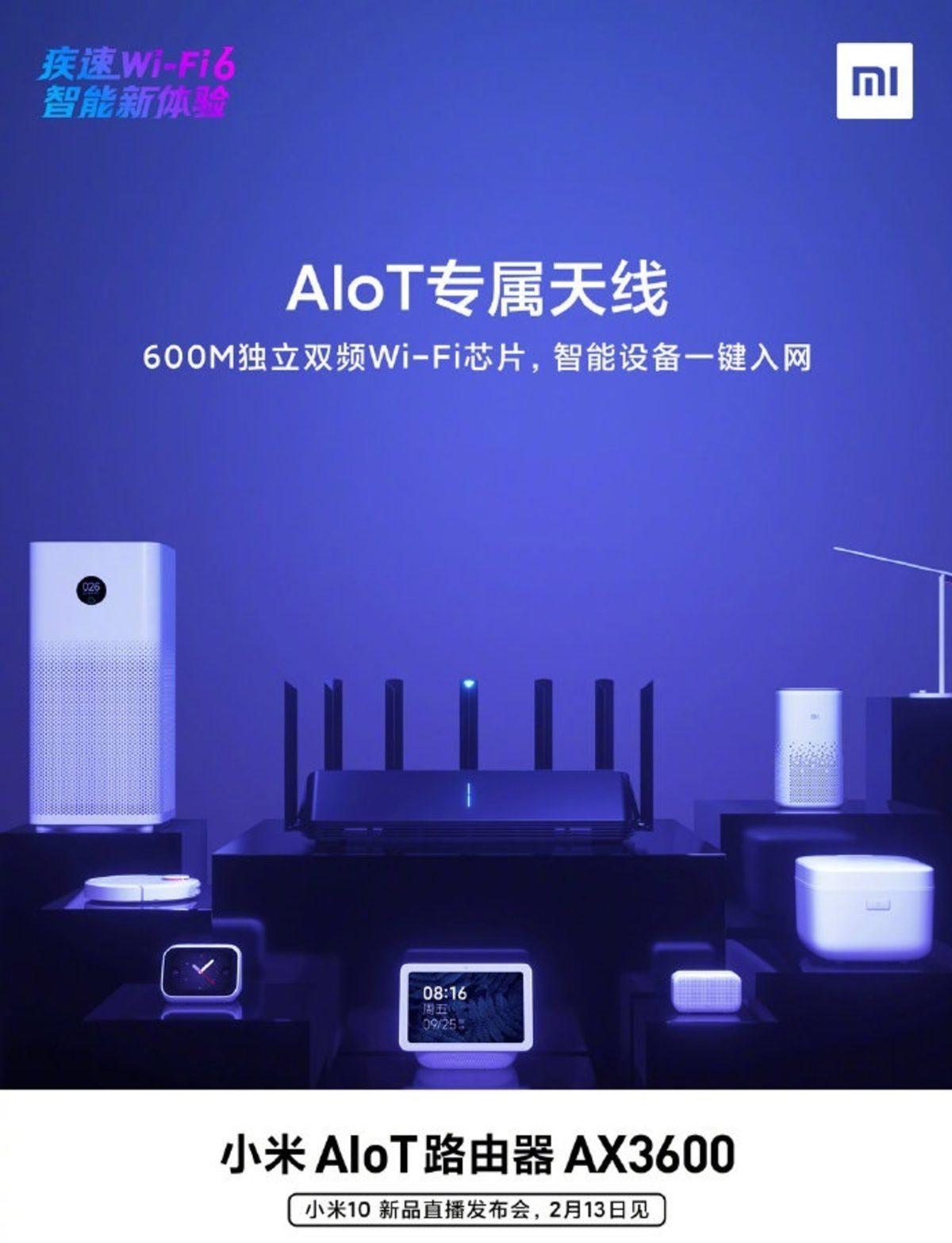 Xiaomi, Yedi Antenli Wi-Fi 6 Router’ı AX3600’ün Tanıtım Görsellerini Yayınladı