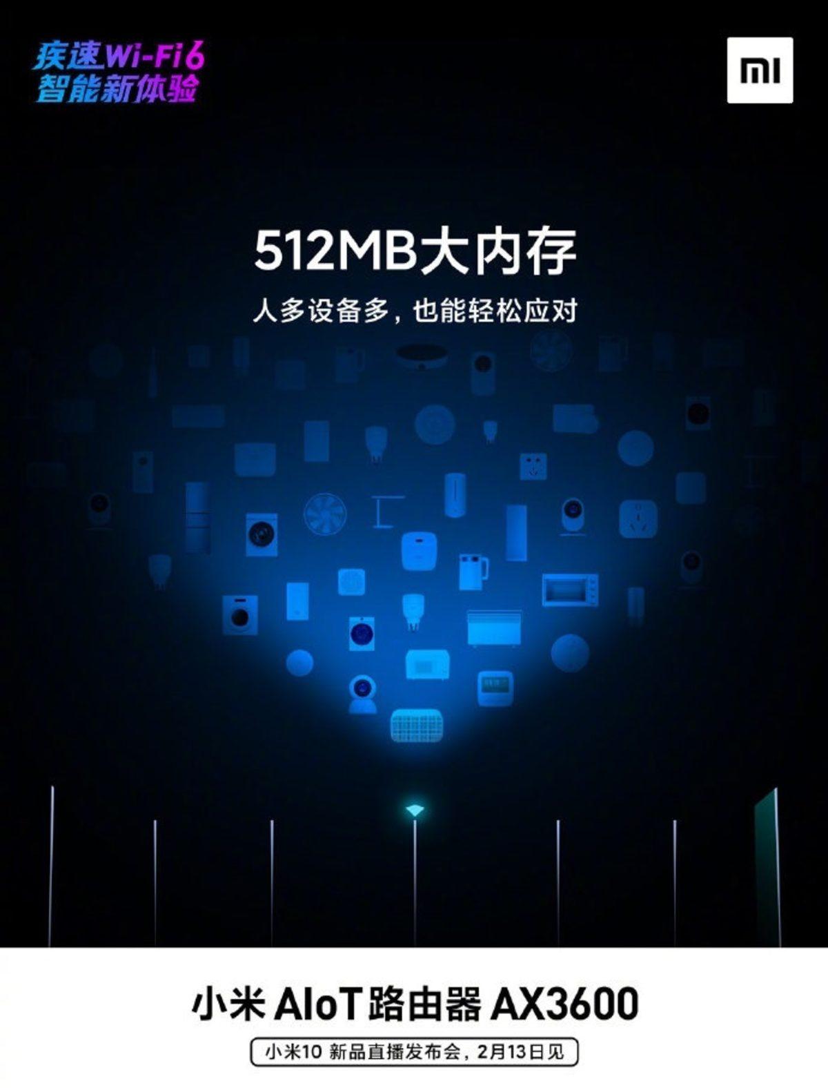 Xiaomi, Yedi Antenli Wi-Fi 6 Router’ı AX3600’ün Tanıtım Görsellerini Yayınladı