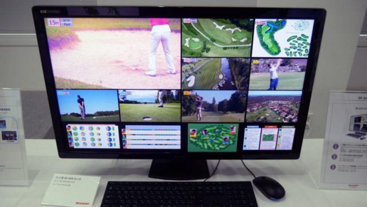 Sharp, 8K’da 120 Hz Görüntü Veren AIO Bilgisayar Üzerinde Çalışıyor