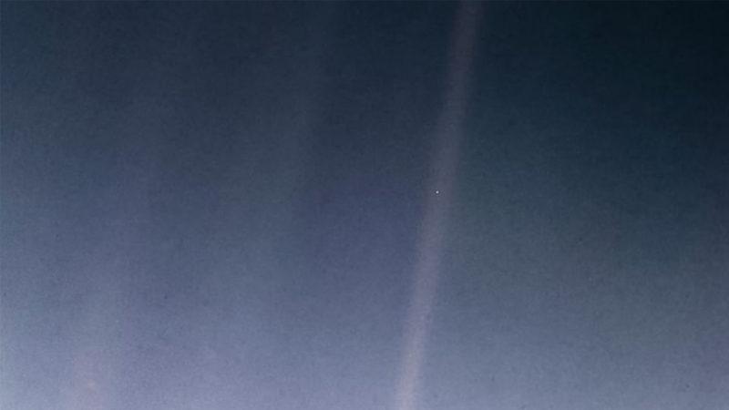 NASA’nın Efsanevi Fotoğrafı “Soluk Mavi Nokta” Günümüz Şartlarıyla Güncellendi