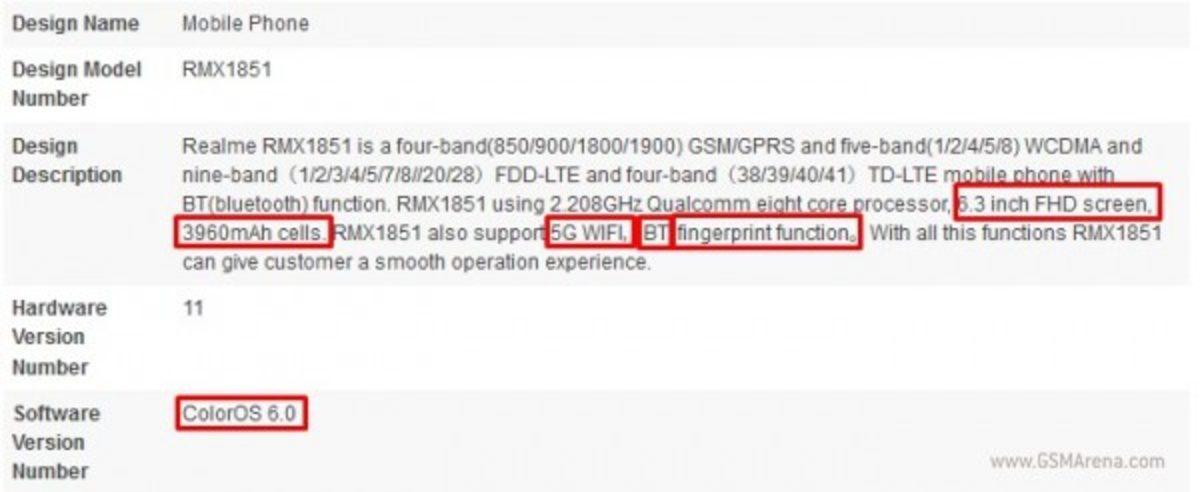 Realme 3 Pro’nun Teknik Özellikleri Ortaya Çıktı