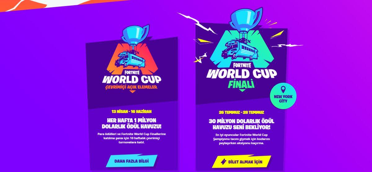 Fortnite, 40 Milyon Dolar Ödüllü Turnuvası World Cup’ı Resmen Başlattı