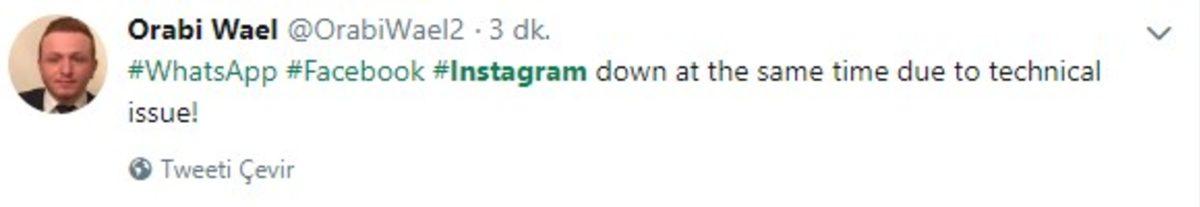 Son Dakika: Instagram, Facebook ve WhatsApp, Türkiye Dahil Birçok Ülkede Çöktü