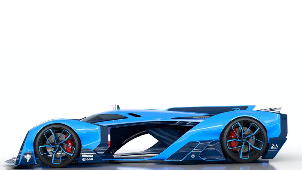 Bir Tez Öğrencisinin Hazırladığı Çılgın Bugatti Konsepti: Vision Le Mans