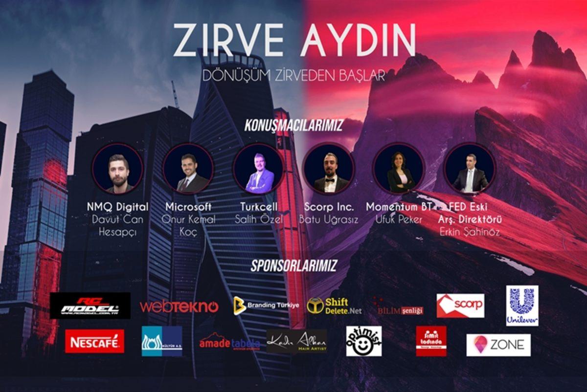 Zirve Aydın 2019, 27 Nisan’da İstanbul’da
