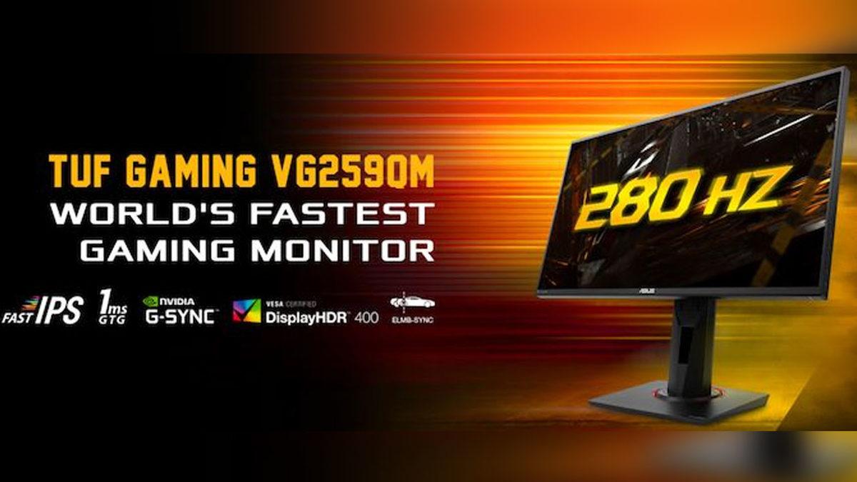ASUS, 280 Hz’lik Canavar TUF Gaming VG259QM Monitörünü Tanıttı
