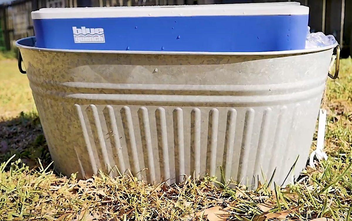 60 Saniyede İçeceklerinizi ’Döndürerek’ Soğutan Cihaz: Blue Quench qooler