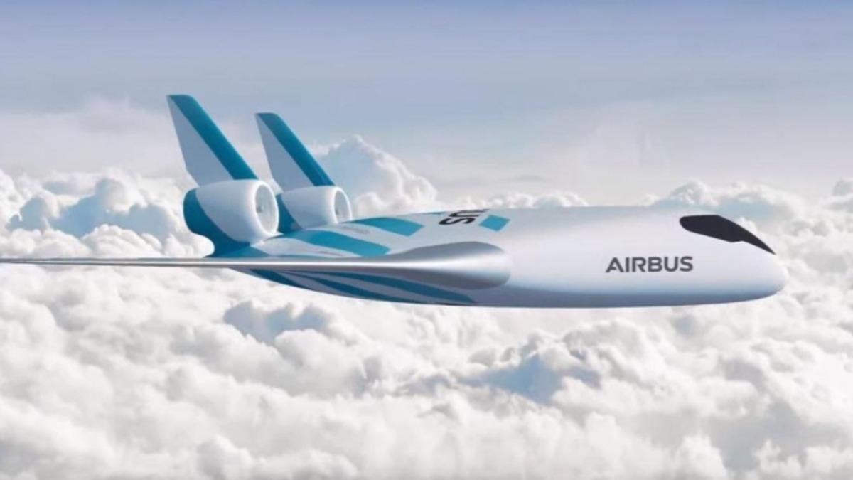 Airbus’ın B-2 Bombardıman Uçaklarını Andıran Yolcu Uçağı ’Maveric’ Tanıtıldı