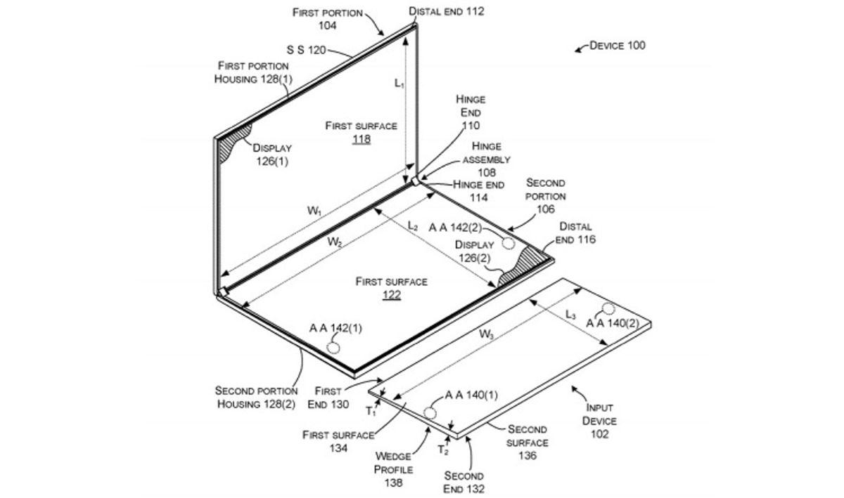 Microsoft, Surface Neo’yu El Konsoluna Dönüştürecek Yeni Bir Patent Aldı