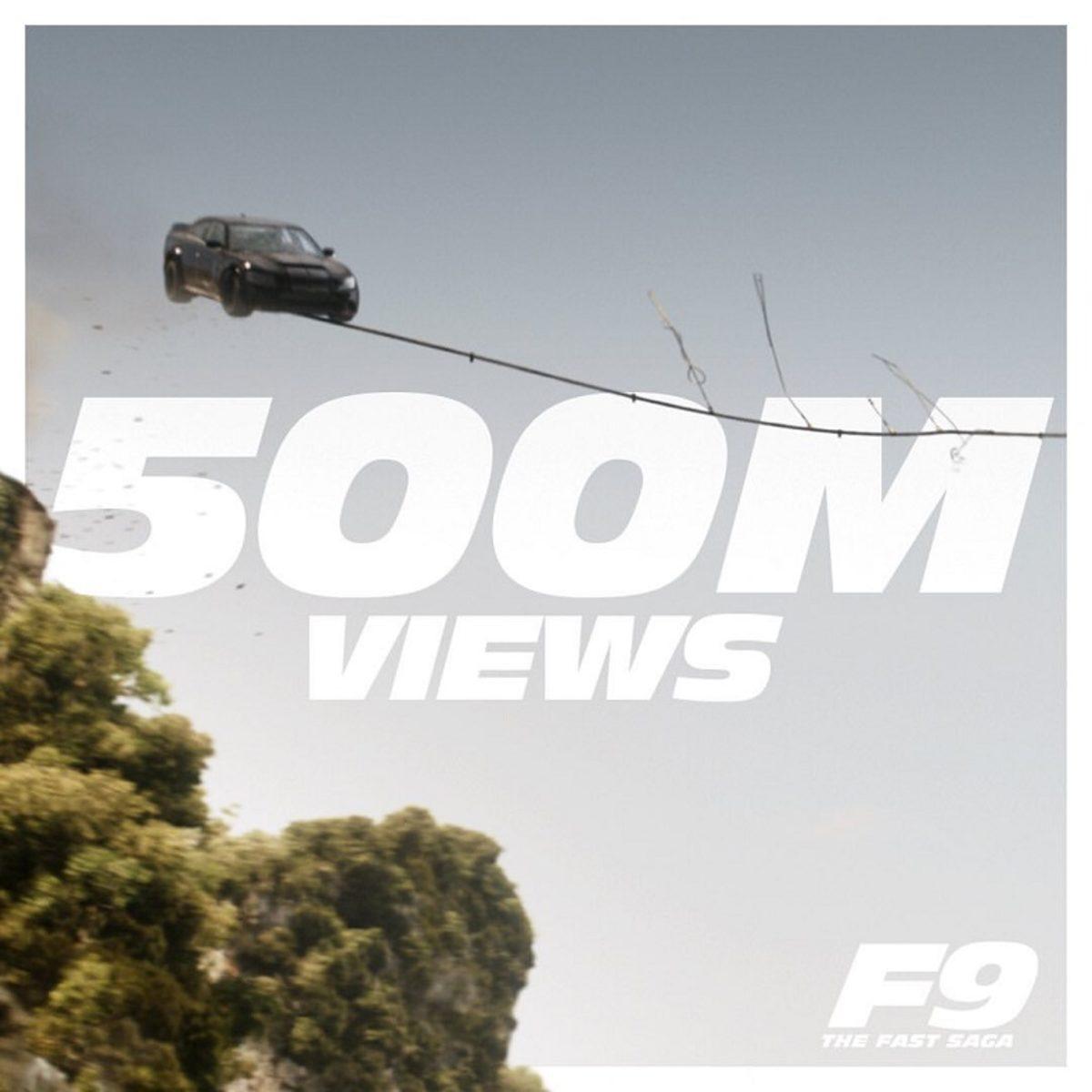 Vin Diesel, Hızlı ve Öfkeli 9 Fragmanının Rekor İzlenme Sayısını Kutladı