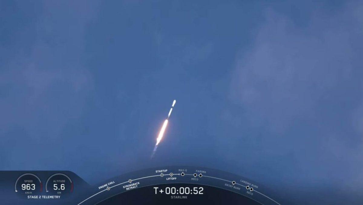 SpaceX, 60 Starlink Uydusunu Fırlattığı Görevde İniş Yapan Roketi Yakalayamadı