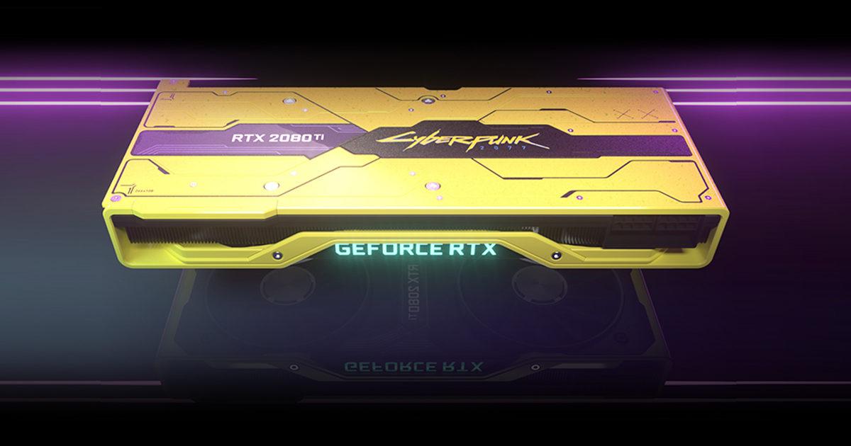 Nvidia, 77 Adet ’Cyberpunk 2077’ Temalı GeForce RTX 2080 Ti İçin Çekiliş Başlattı