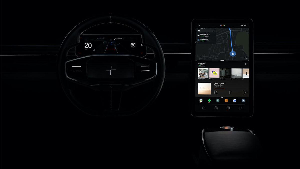 Polestar, Android İşletim Sistemli Otomobili Polestar 2’den Görseller Paylaştı